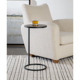 Brunei Accent Table - Nickel