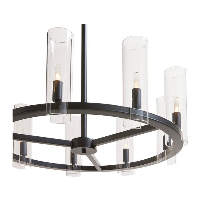 Clarabelle Small Chandelier in Black