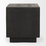 Hayden End Table in Dark Brown