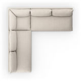 Grant Outdoor 3-Piece Sectional in Faye Sand