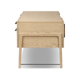 Rosedale Executive Desk in Yucca Oak Veneer