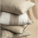 Honfleur Linen Cushion - Charcoal