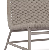 Bruno Outdoor Chair in Ivory Rope