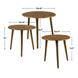 Kasai Coffee Tables - Set of 3