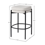 Nina Counter Stool in Oatmeal