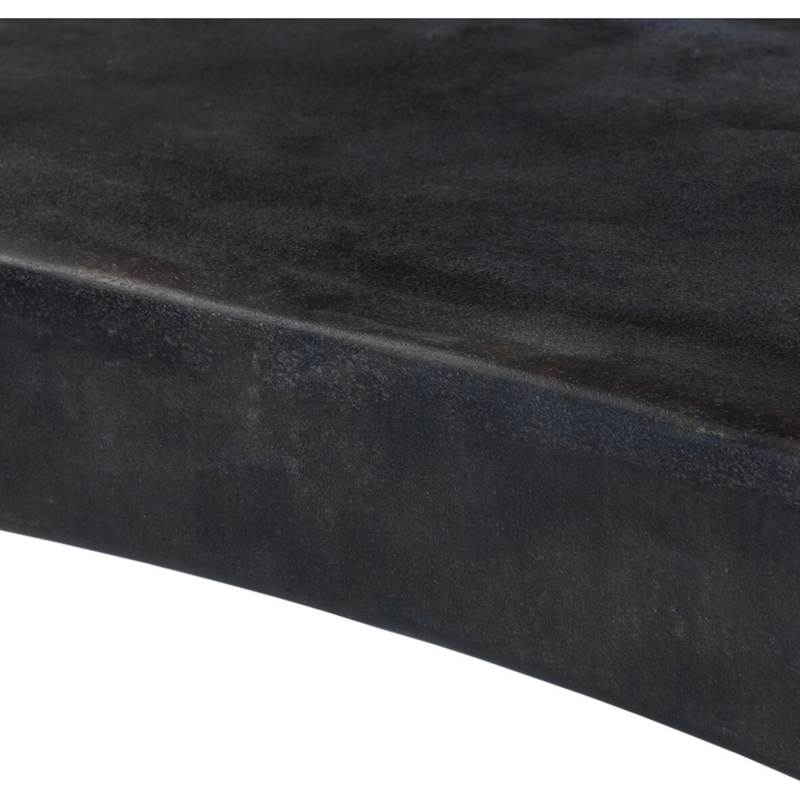 Palumbo Outdoor Coffee Table in Distressed Bronze