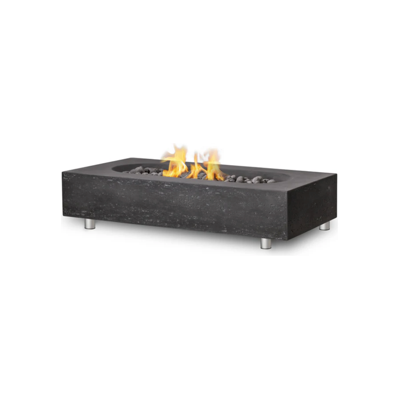 Alchemy Fire Table in Charcoal Grey