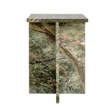 Blair End Table in Rainforest Green Marble