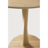 Torsion Dining Table in Oak - 35.5"