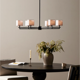 Bardot Chandelier - Forged Iron Metal