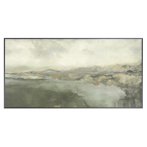 Reservoir Reprise in Verdant w/Matte Black Gallery Float