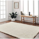 Alpaca Shag Rug in Cream