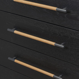 Rosedale 8 Drawer Dresser in Ebony Oak Veneer