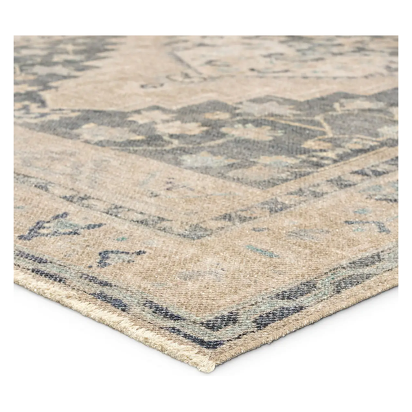 Lumal Rug in Jade/Feather Grey/Oak