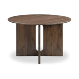 Stanley Dining Table in Dark Brown