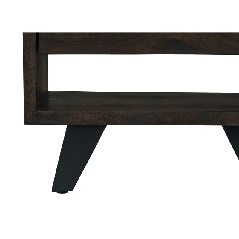 Madagascar Nightstand in Dark Brown