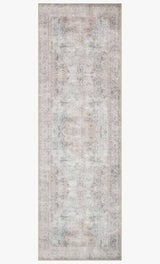 Loren Area Rug - Silver and Slate