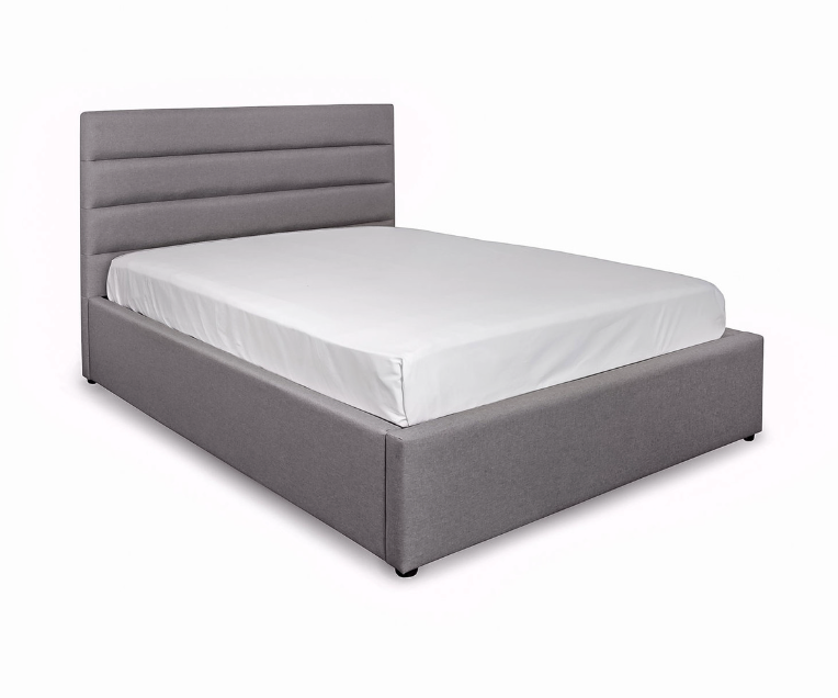 Justin Storage Bed in Greige