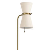 Gable Floor Lamp in Oyster