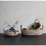 Sierra Woven Baskets Set of 2