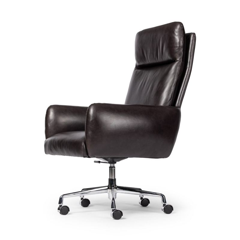 Wayland Desk Chair in Sonoma Black