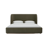 Fizz King Bed Velvet Fern