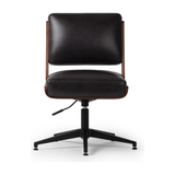 Landon Armless Desk Chair in Sonoma Black