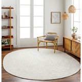 Chesapeake Bay Machine Woven Rug in Cream