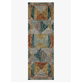 Spectrum Rug in Lagoon/ Spice