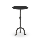 Jocelyn End Table in Raw Black Iron