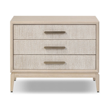 Rosenell Closed Nightstand in Natural Oak Veneer