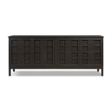 Alessio Sideboard in Smoked Black