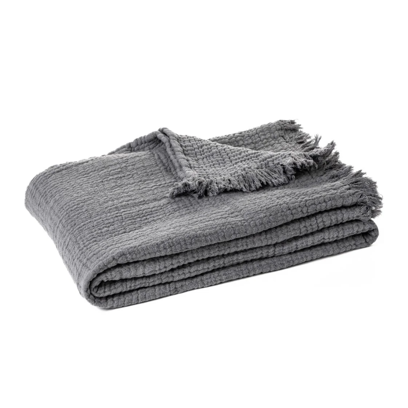 Popeye Throw in Charcoal