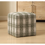 Joie Ottoman | Ireland Plaid