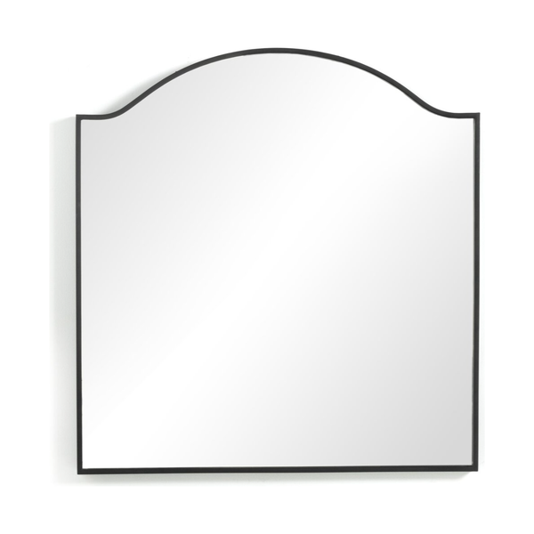 Jacques Mirror with Gunmetal Frame