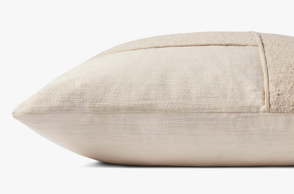 Leslie Cushion in Ivory