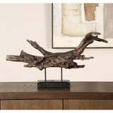 Gilded Branch Sculpture