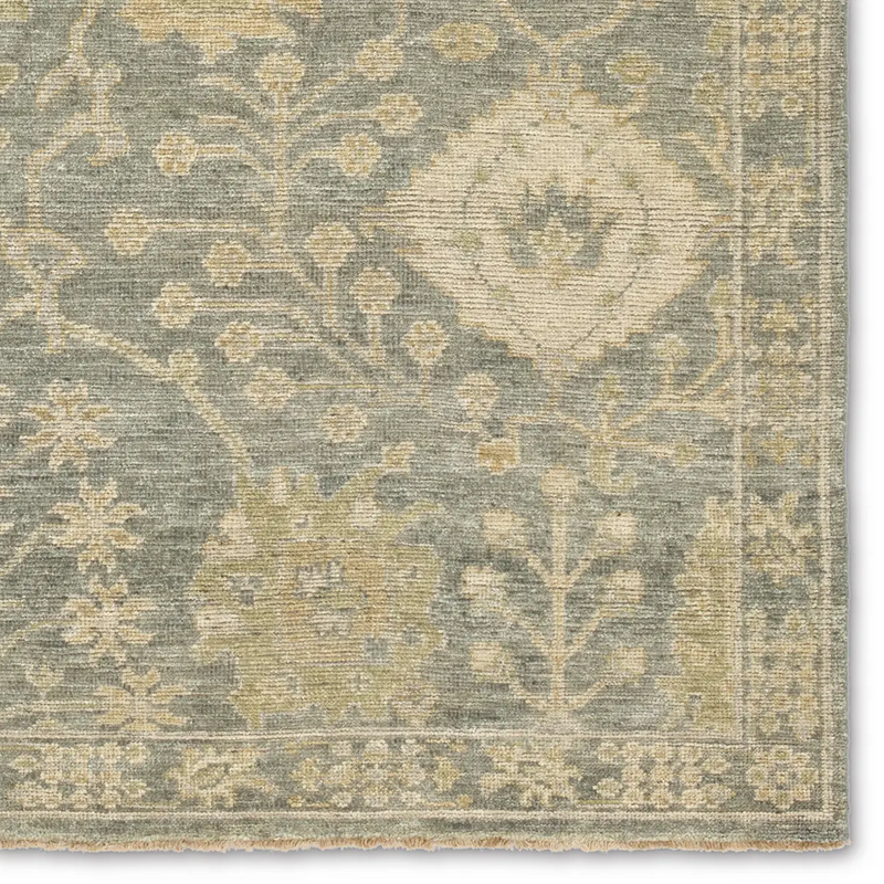 Rhapsody Rug in Blue/ Yellow/ Gold