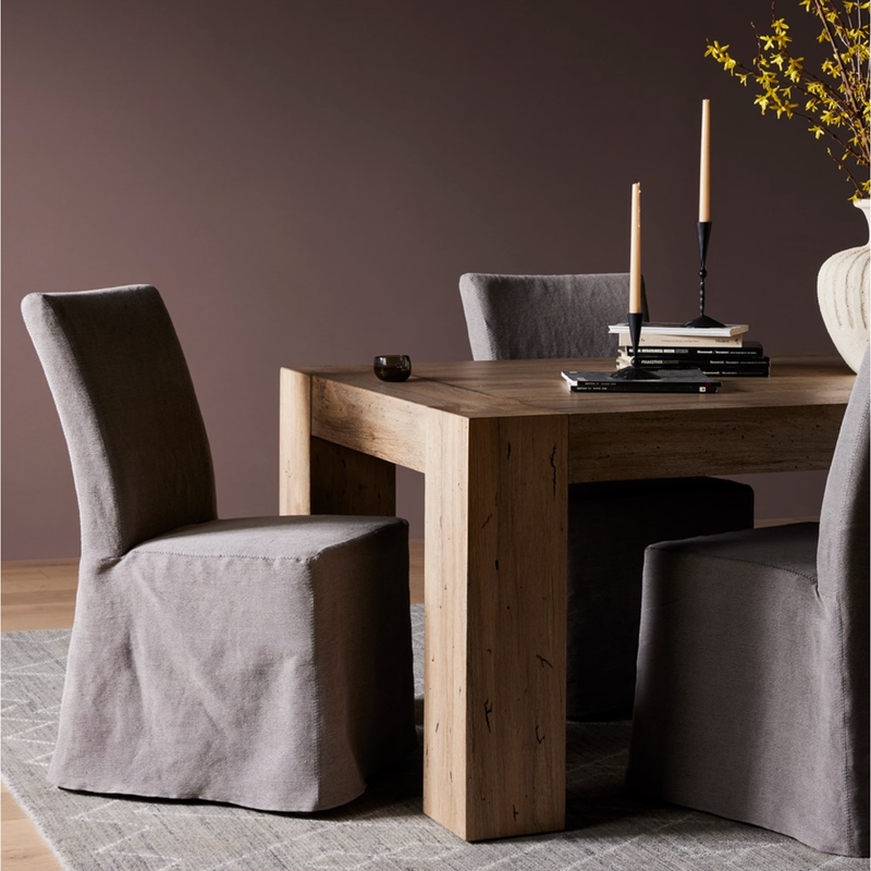 Vista Dining Chair in Heather Twill Carbon