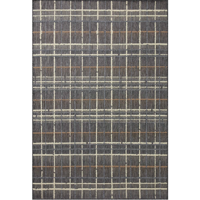 Rainier Rug Collection - Charcoal and Multi