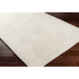 Chesapeake Bay Machine Woven Rug in Cream