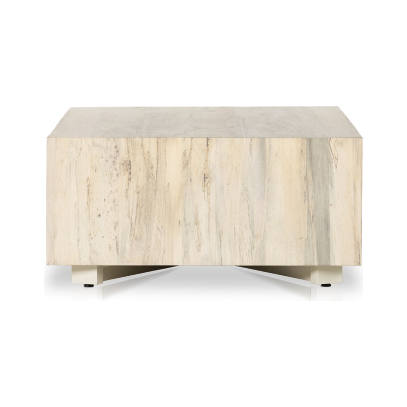 Hudson Square Coffee Table in Bleached Spalted Primavera