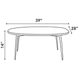 Tuk Tuk Coffee Table Large Black