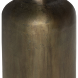 Odessa End Table in Aged Brass