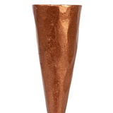 Cast Iron Taper Holder in Copper