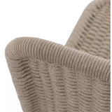 Bruno Outdoor Chair in Ivory Rope