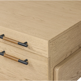 Rosedale Executive Desk in Yucca Oak Veneer