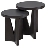 Nadette Nesting Tables | Black