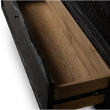 Millie Bookcase in Drifted Matte Black