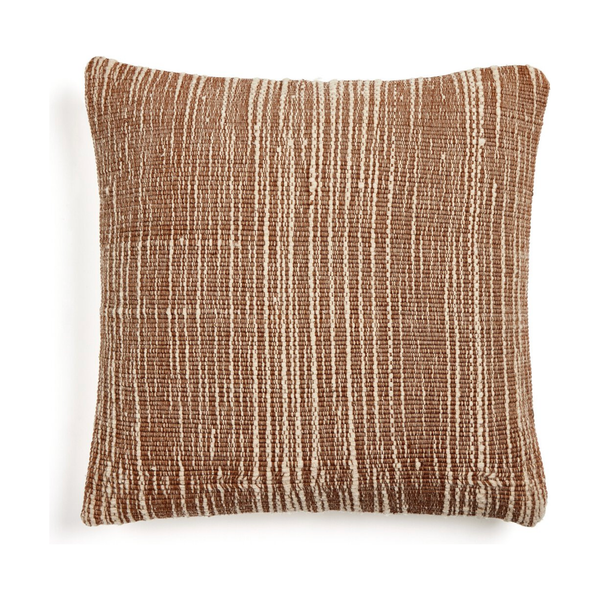 Handwoven Stripe Wool Cushion